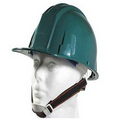 ANSI Approved Green Hard Hat w/ Chin Strap